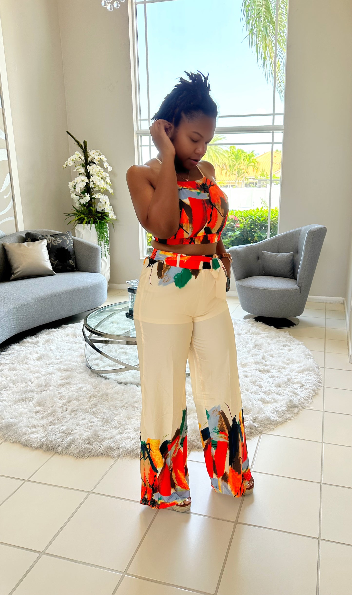 TONIA PANTS SET