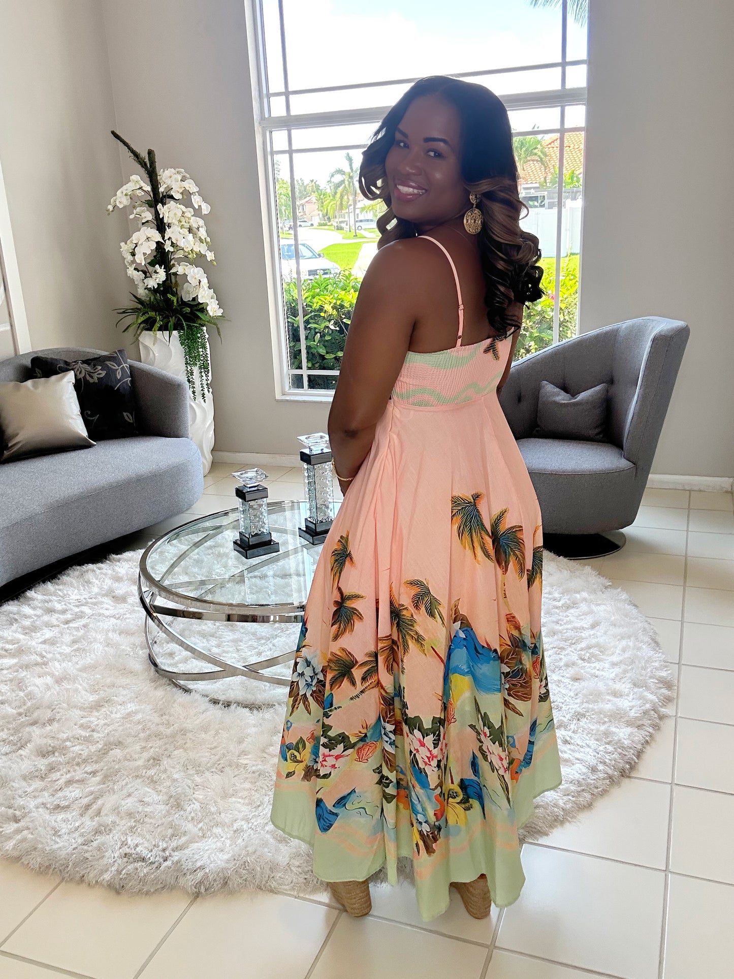 TROPICAL BRUNCH DRESS