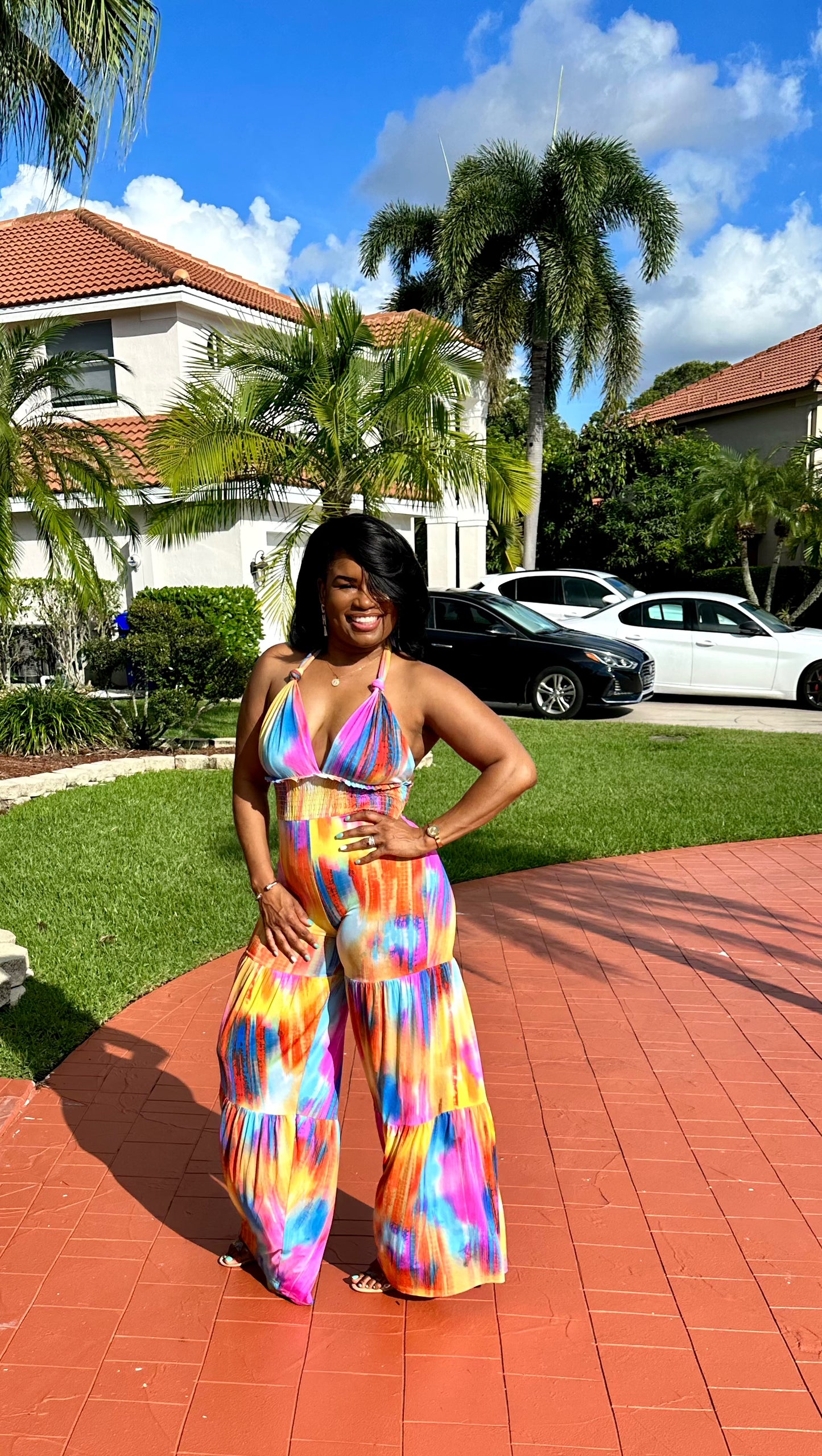 COLOR ME BADD JUMPSUIT