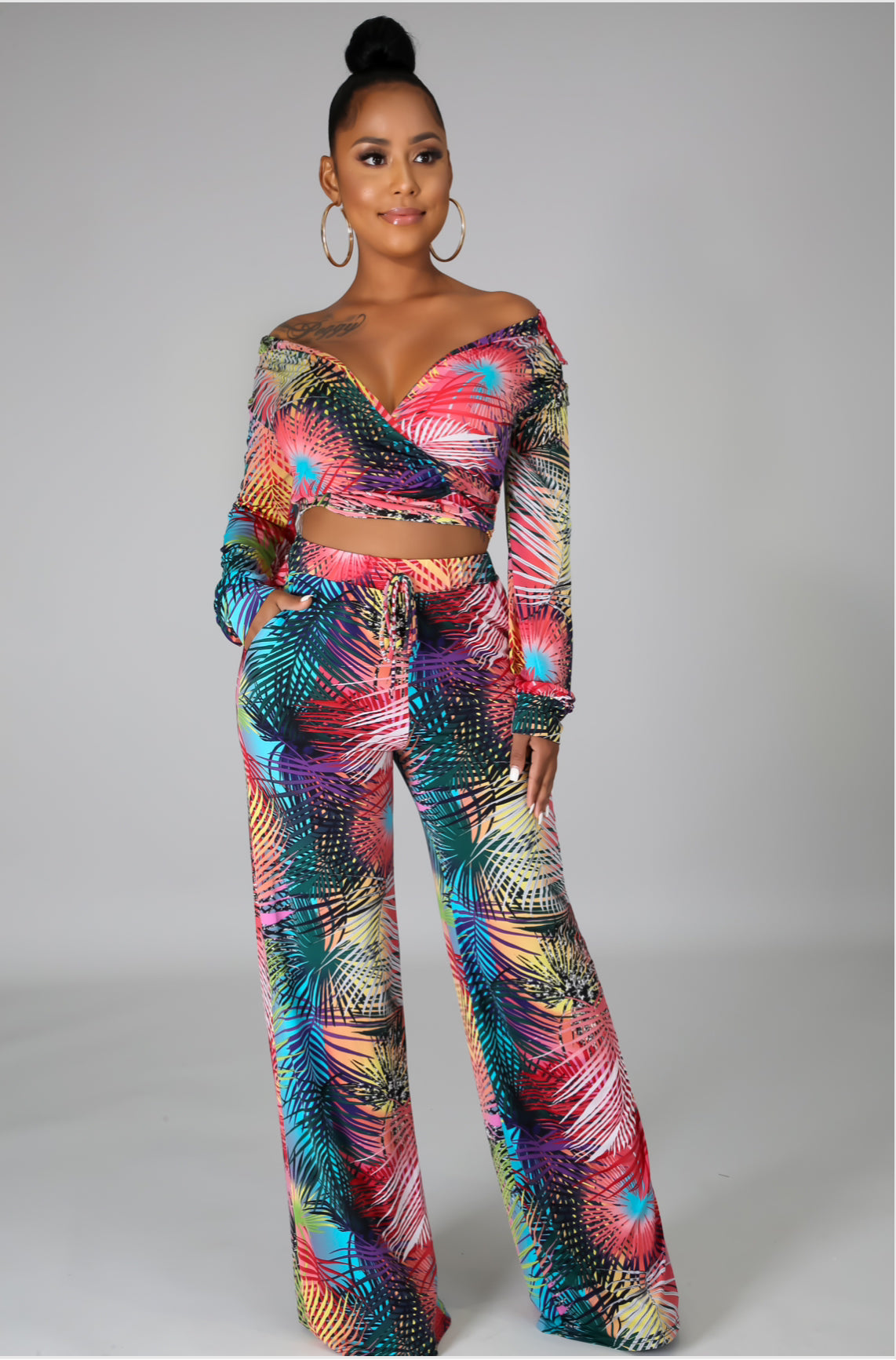 BADDIE PANTS SET